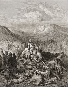 Glorious Death of Jacques de Maille Marshal of the Temple, Illustration from 